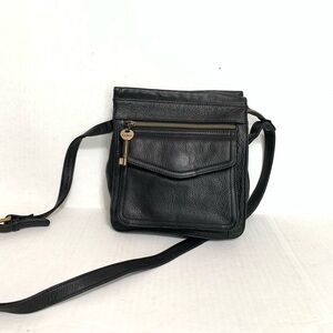 Fossil Womens Crossbody Bag Black Genuine Leather The New American Classic